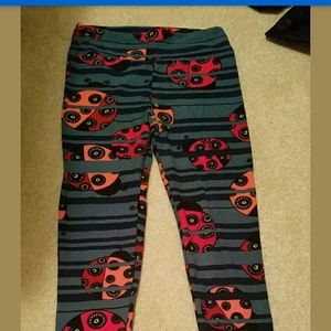 Lula roe Lady bug leggings